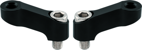 BikeMaster Mirror Extension 10mm Pair - Black BikeMaster Mirror Extension 10mm Pair - Black