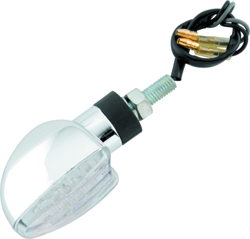 BikeMaster LED Spade Pair Chrome