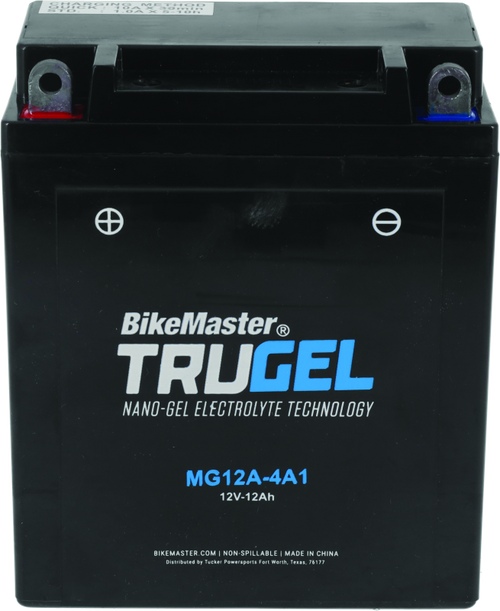 BikeMaster TruGel Battery - MG12A-4A1