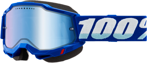 Accuri 2 Snowmobile Goggle Blue W/Blue Mirror Lens Accuri 2 Snowmobile Goggle Blue W/Blue Mirror Lens