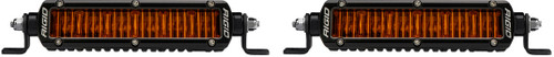 Sr Series Sae 6" Amber Pro Lightbar Pair Sr Series Sae 6" Amber Pro Lightbar Pair
