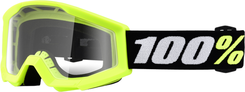 Strata Mini Goggle Yellow Clear Lens 50033-00006