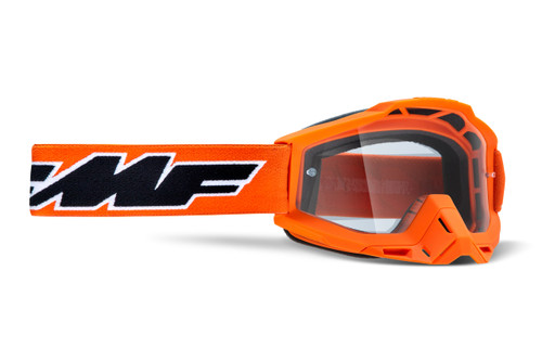 Powerbomb Youth Goggle Rocket Orange Clear Lens