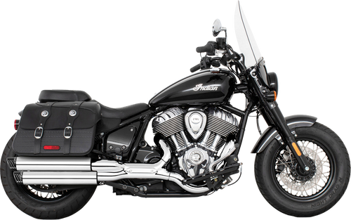 Racing Slip On 3.25" Indian Chief Ch/Bk Racing Slip On 3.25" Indian Chief Ch/Bk