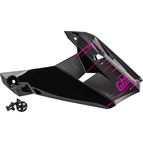 Mx 46 Frequency Off Road Visor Matte Black/Pink Xs Sm Mx 46 Frequency Off Road Visor Matte Black/Pink Xs Sm