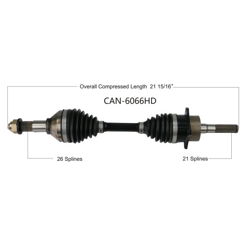 Hd 2.0 Axle Front Left CAN-6066HD