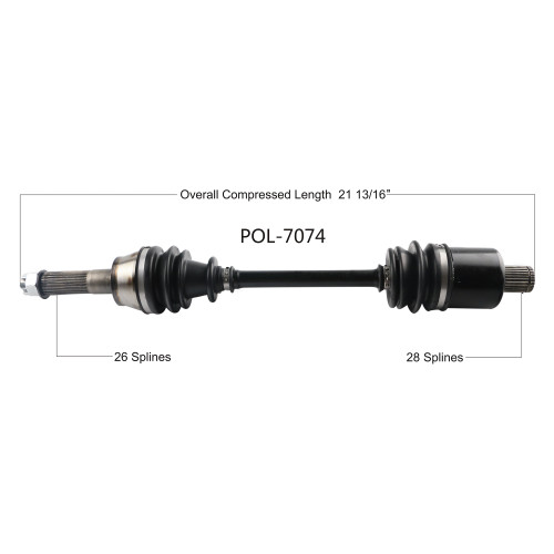 Oe 2.0 Axle Rear POL-7074