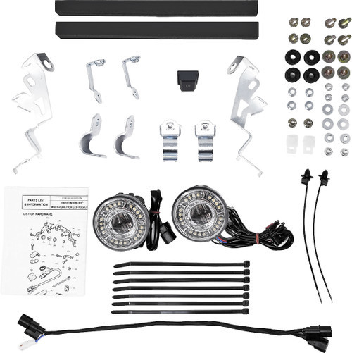 Led Fog Light Kit Multifunction+Drl Hon G18MFS