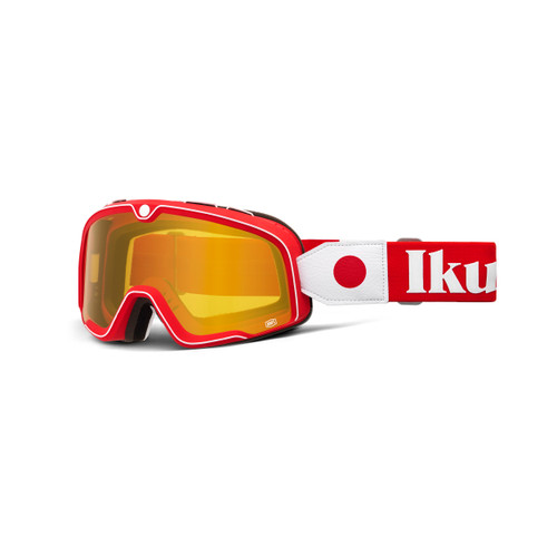 Barstow Goggle Team Ikuzawa Mirror Red Lens