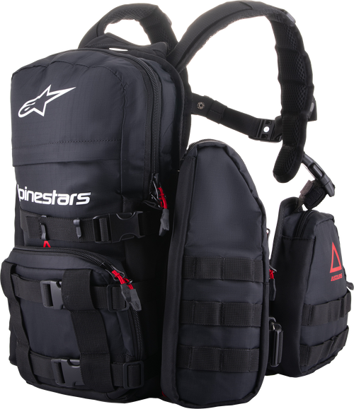 Techdura Tactical Pack Black/White Techdura Tactical Pack Black/White