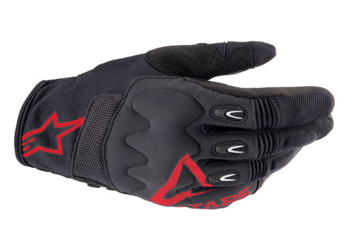 Techdura Gloves Fire Red/Black Xl