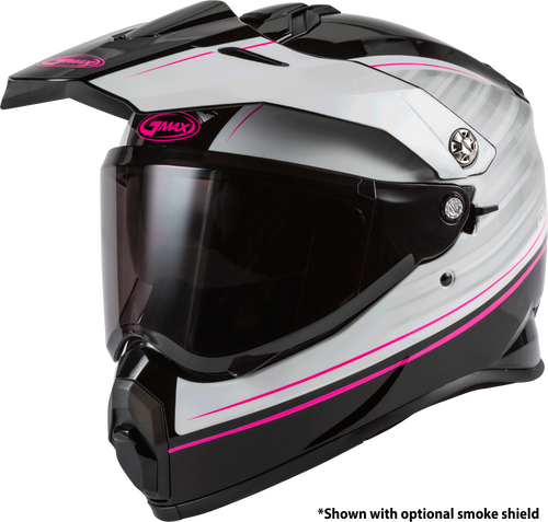 At 21 Adventure Raley Helmet Black/White/Pink Sm