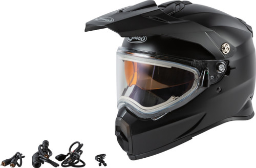 At 21s Snow Helmet W/Electric Shield Matte Black Sm
