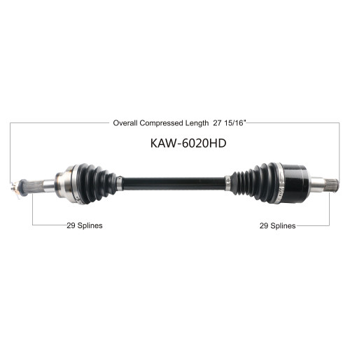 Hd 2.0 Axle Rear Left KAW-6020HD