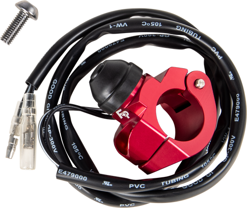 Kill Switch Single Bolt Clamp Red Kill Switch Single Bolt Clamp Red