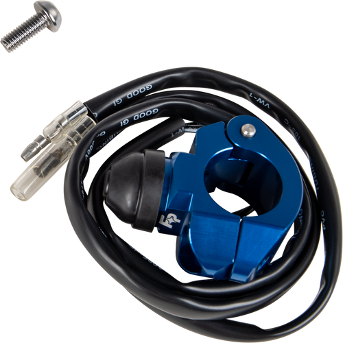 Kill Switch Single Bolt Clamp Blue Kill Switch Single Bolt Clamp Blue