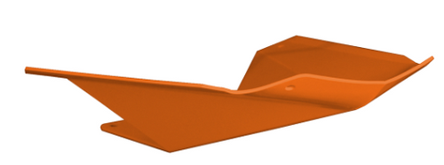Skid Plate Orange Gen4 Front Bumper S/M Skid Plate Orange Gen4 Front Bumper S/M
