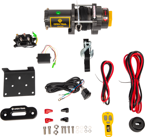 4500lb Winch Synthetic Rope 4500lb Winch Synthetic Rope