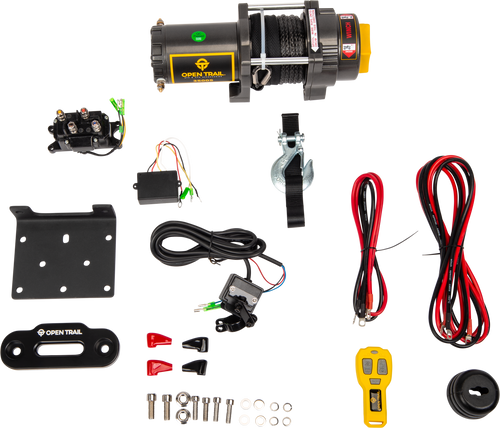 3500lb Winch Synthetic Rope 3500lb Winch Synthetic Rope