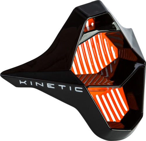 Kinetic Sharp Helmet Mouthpiece Orange/Black Kinetic Sharp Helmet Mouthpiece Orange/Black