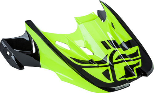 Kinetic Sharp Helmet Visor Black/Hi Vis Kinetic Sharp Helmet Visor Black/Hi Vis