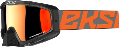 Outrigger Goggle Brigade Orange/Grey W/Red Mirror