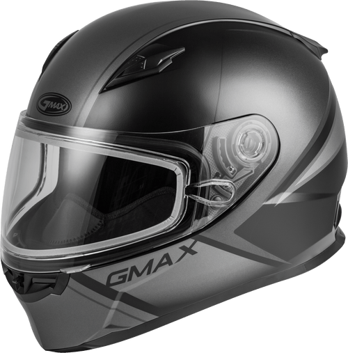 Ff 49s Full Face Hail Snow Helmet Matte Black/Grey 2x