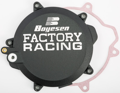 Factory Racing Clutch Cover Husky/Ktm Black Factory Racing Clutch Cover Husky/Ktm Black