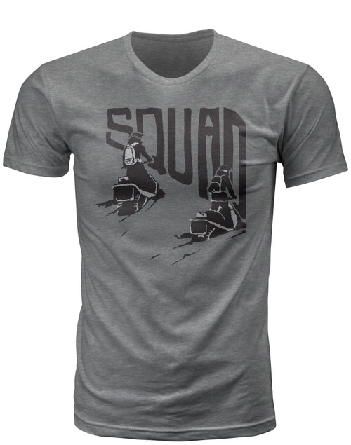 Fly Squad Tee Heather Sm
