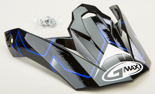 Visor W/Screws Step Mx 86 Black/Blue Visor W/Screws Step Mx 86 Black/Blue