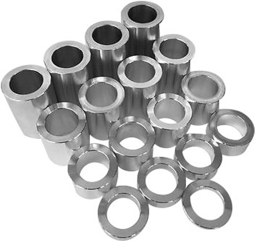 1" Chrome Wheel Spacer Kit 17 Piece Kit