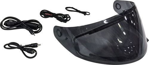 Shield Electric Lens Smoke W/Cord Kit Ff 98 Shield Electric Lens Smoke W/Cord Kit Ff 98