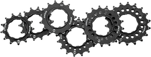Cro Mo Cassette Cog 18t Black 3/32" Cnc