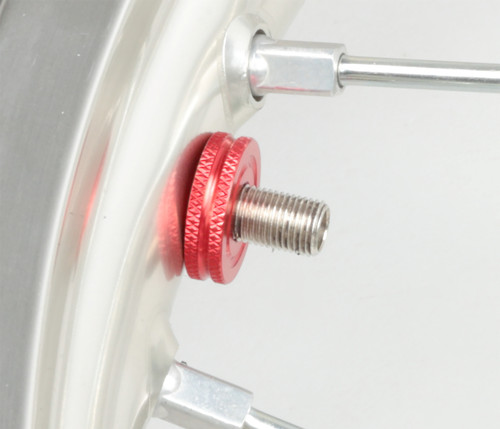 Air Valve Big Nut Red Air Valve Big Nut Red