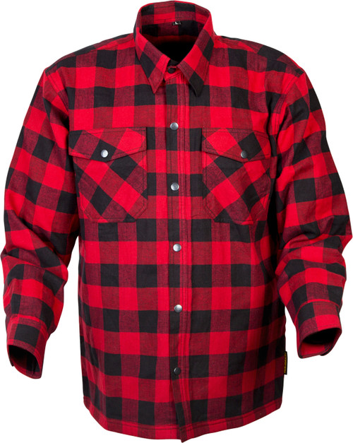Covert Moto Flannel Red/Black Lg Covert Moto Flannel Red/Black Lg