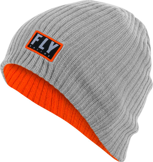 Fly Snow Beanie Orange/Grey 1 Sz