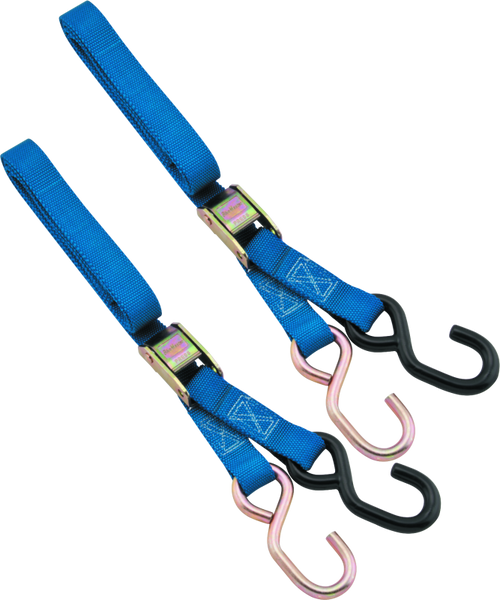 BikeMaster 1x72in Tiedown 20pc Carton - Blue