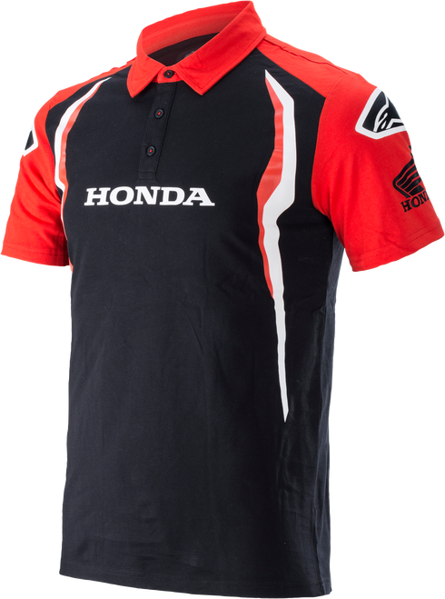 Honda Polo Red/Black 3x