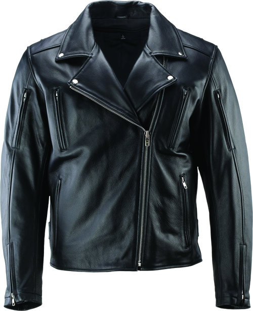 Kuryakyn Leather By River Road Ironclad Classic Leather Jacket Black - Large