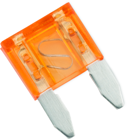 BikeMaster 5Piece 5A Replacement Mini Blade Fuse