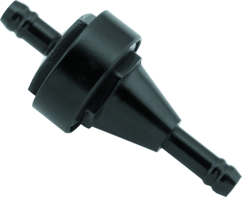 BikeMaster 1/4in Inline Fuel Filter - Black BikeMaster 1/4in Inline Fuel Filter - Black