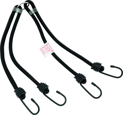 BikeMaster 24in Heavy Duty 4-Hook Bungee - Black BikeMaster 24in Heavy Duty 4-Hook Bungee - Black