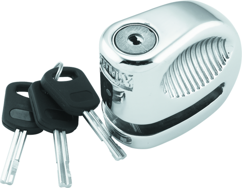 Bully Lock Disc Chrome w/ Pouch - 5.5mm Bully Lock Disc Chrome w/ Pouch - 5.5mm