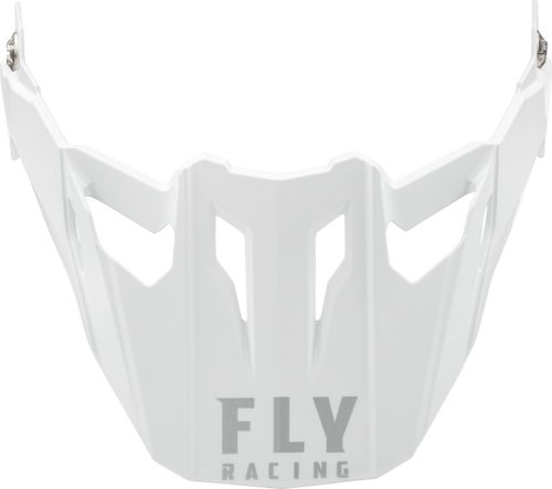 Trekker Solid Helmet Visor White Trekker Solid Helmet Visor White