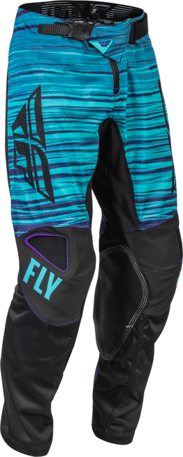 Youth Kinetic Mesh Pants Black/Blue/Purple Sz 24