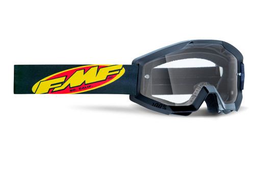 Powercore Youth Goggle Core Black Clear Lens