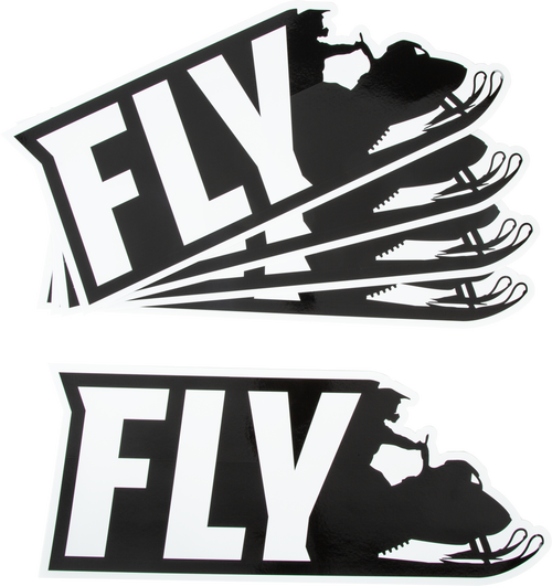 Fly Snow 2021 Sticker 5/Pk 15" Rider Sticker Fly Snow 2021 Sticker 5/Pk 15" Rider Sticker