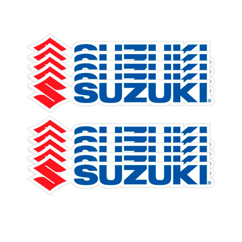 6" Suzuki Decal 10 Pk 6" Suzuki Decal 10 Pk