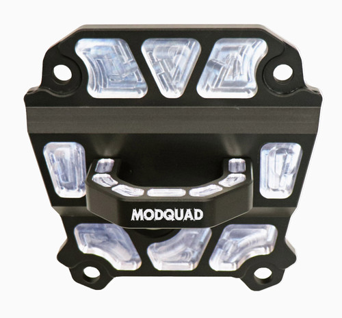 Rear Differential Plate W/Hook Black Pol Rear Differential Plate W/Hook Black Pol