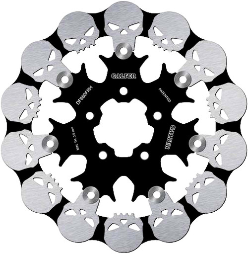 Rotor 11.5" Floating Skull Fr Black